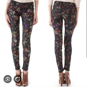 MOTHER, The Looker Denim With Zippers, The Magical Forest, Size 32